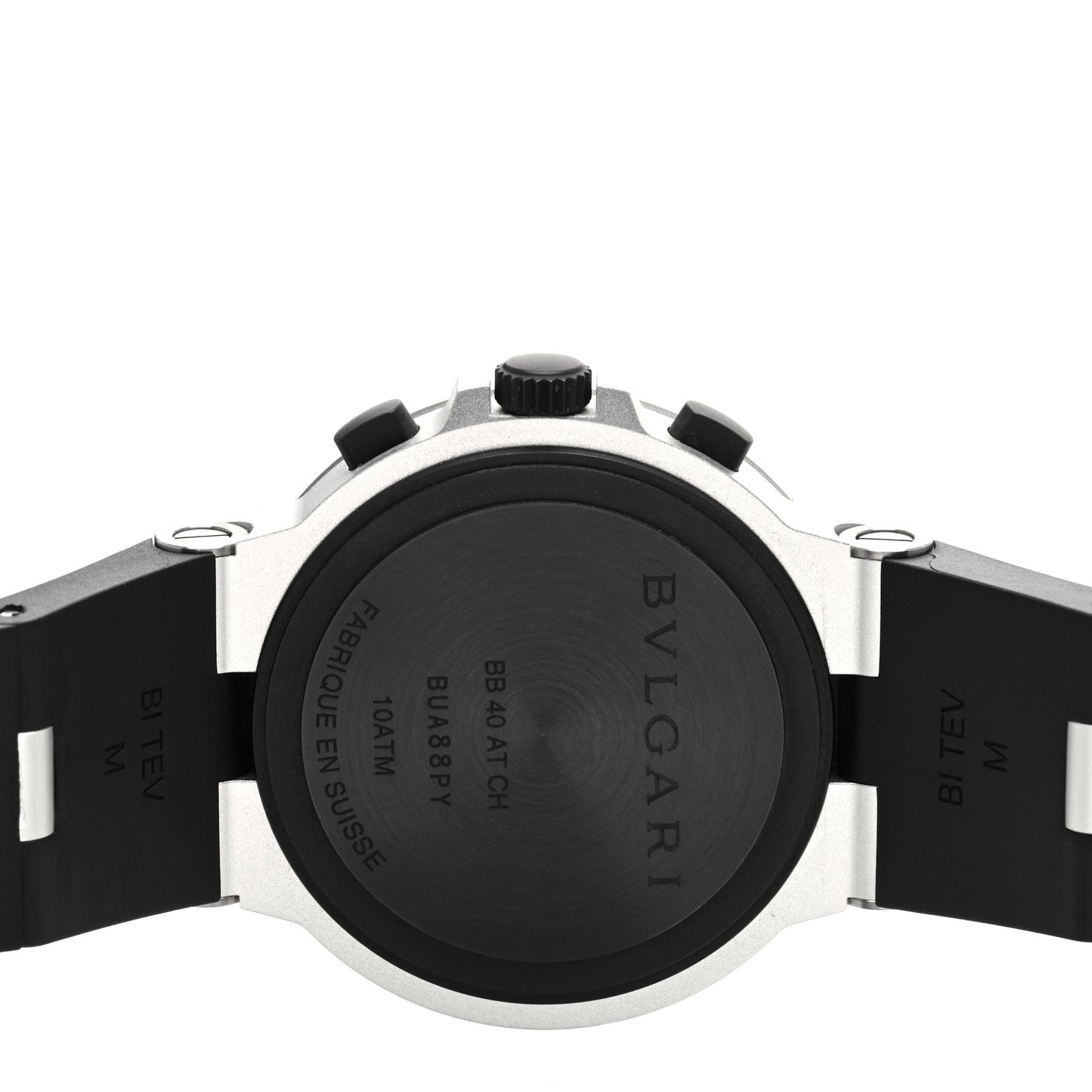 Aluminum Rubber 40mm Diagono Chronograph Automatic Watch