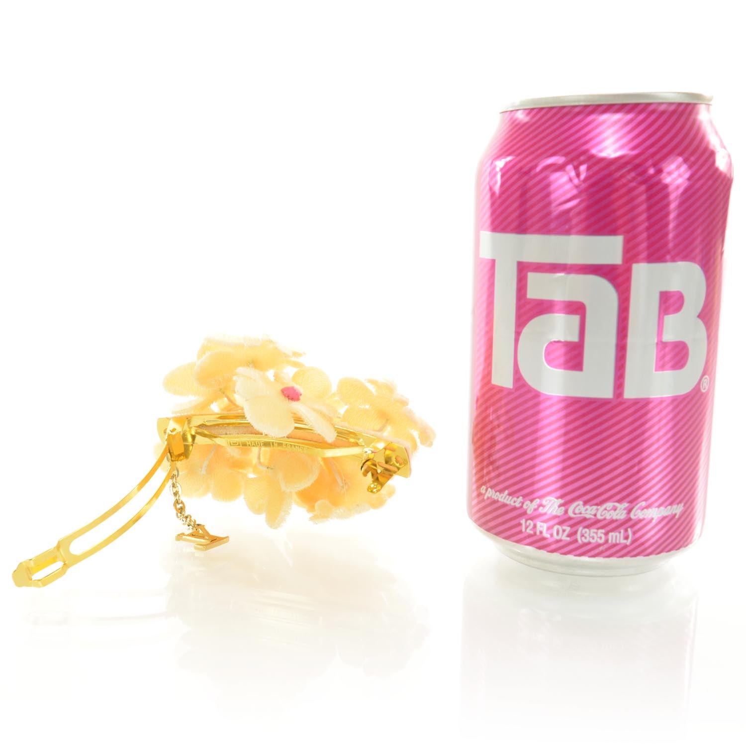 Louis Vuitton Flower Fleur Barrette Hair Clip 2 of 4