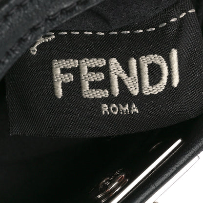 Fendi Nappa Flowerland Micro Peekaboo Iconic Satchel Black Multicolor 7 of 12