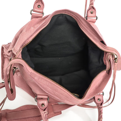 Balenciaga Agneau Classic Hardware City Rose Bruyere 9 of 13