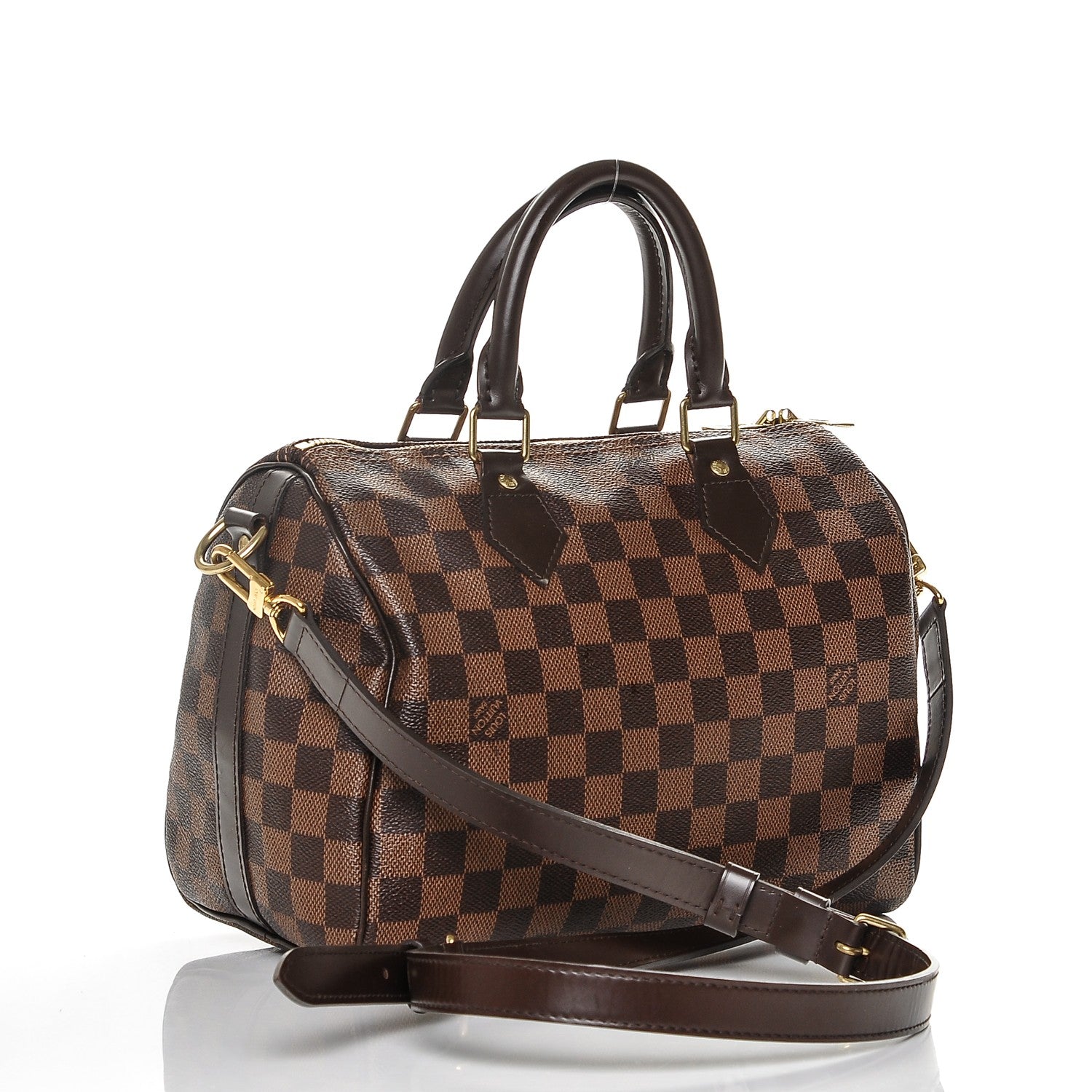 Louis Vuitton Damier Ebene Speedy Bandouliere 25 3 of 6