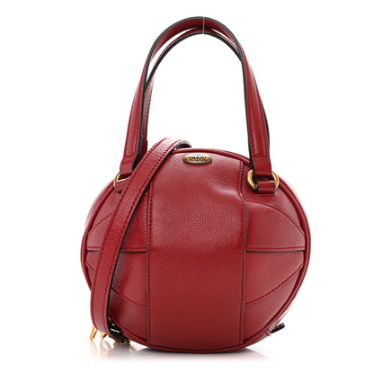 Gucci Piuma Lux Energy Mini Tifosa Basketball Shaped Shoulder Bag Romantic Cerise 1 of 12