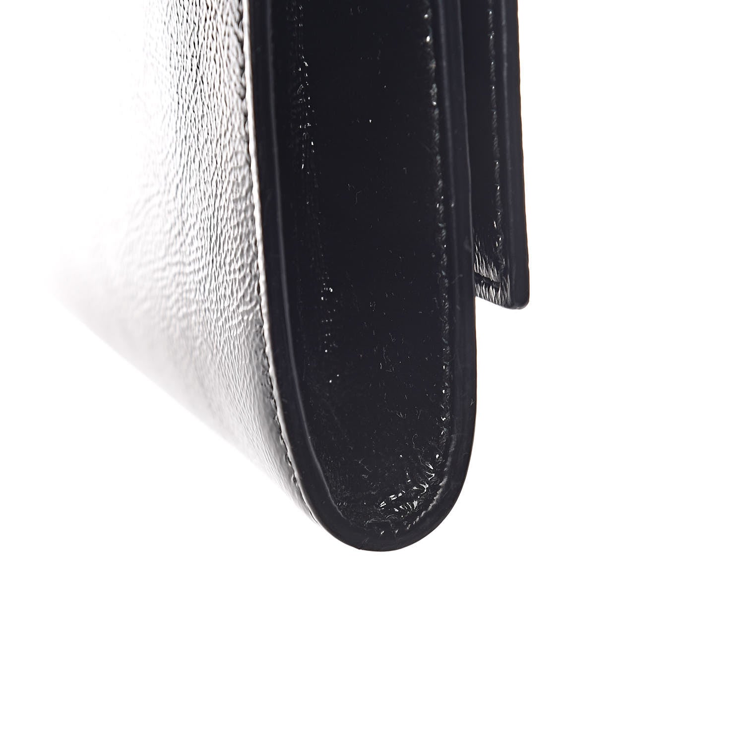 Saint Laurent Textured Patent Monogram Small Belle De Jour Clutch Black 10 of 12