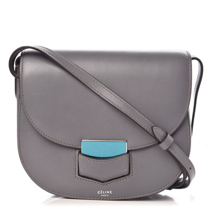 Celine Supersoft Calfskin Small Trotteur Storm 1 of 9
