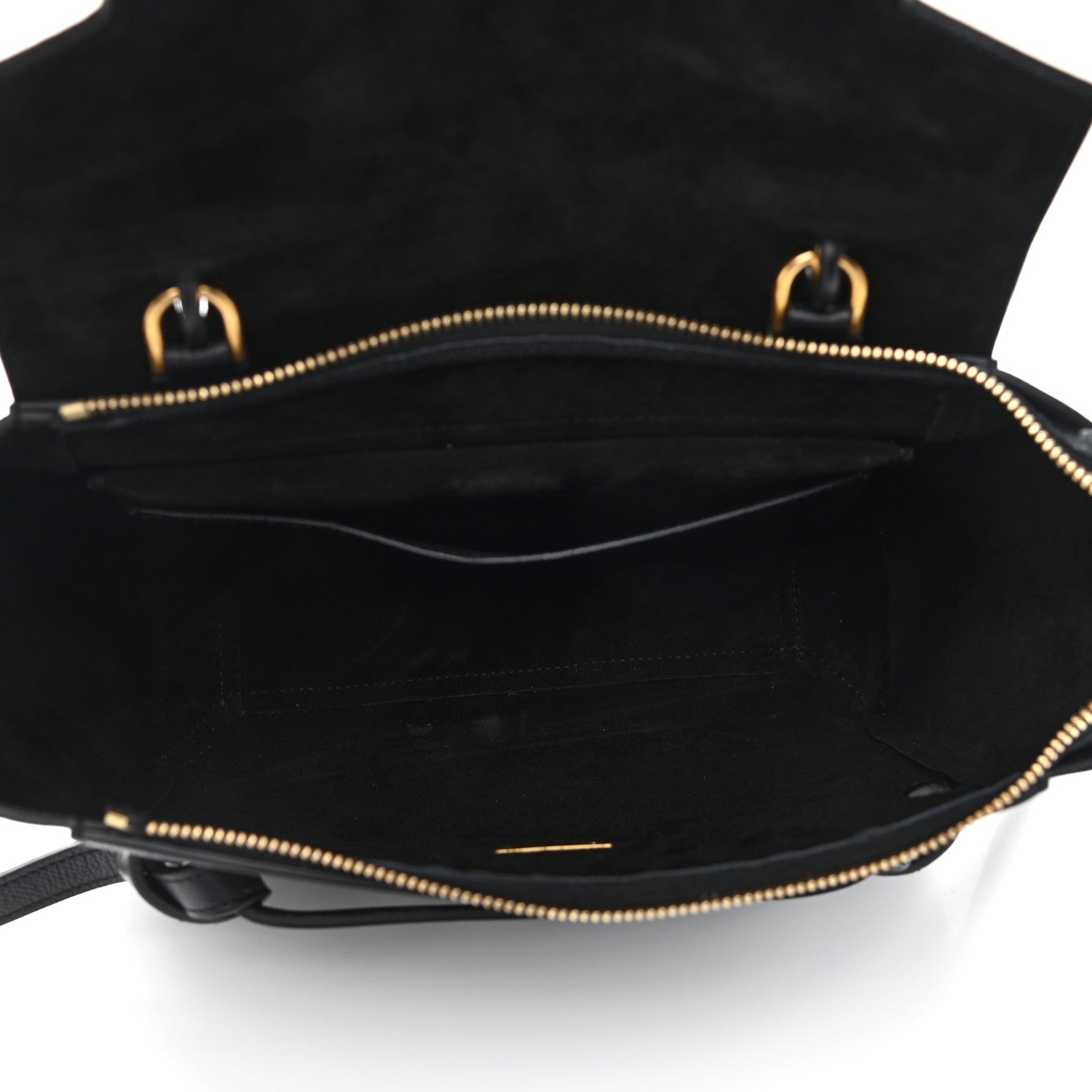 Celine Grained Calfskin Micro Belt Bag Black 5 of 11