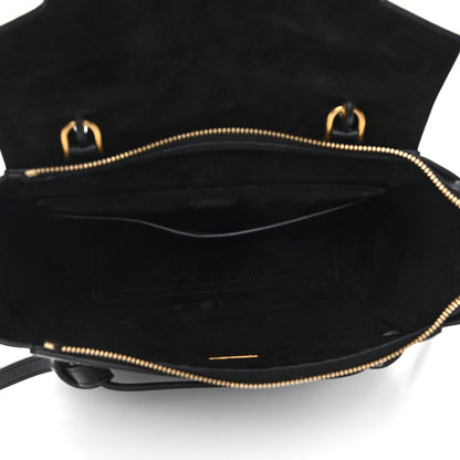 Celine Grained Calfskin Micro Belt Bag Black 5 of 11