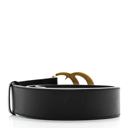Gucci Calfskin Double G 40mm Belt 80 32 Black 2 of 7