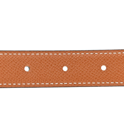 Hermes Swift Epsom 24mm Mini Constance H Belt 90 36 Black Gold 4 of 5