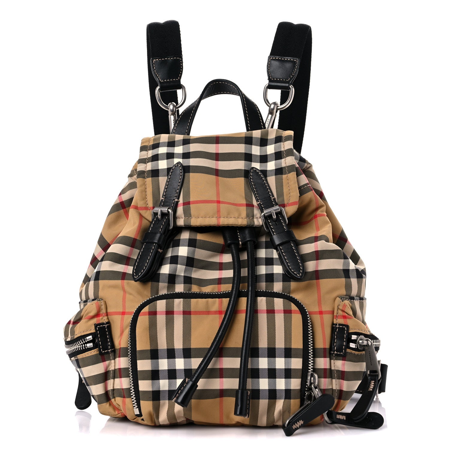 Burberry Vintage Check Small Rucksack Backpack Antique Yellow 1 of 16