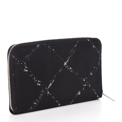 Chanel Nylon Travel Zip Wallet Black 3 of 8