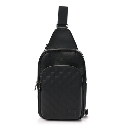Louis Vuitton Damier Infini Avenue Sling Bag NM Onyx 1 of 10