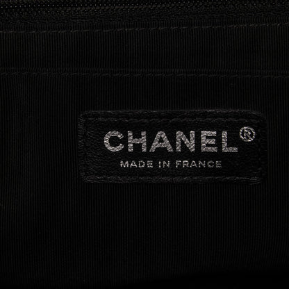 Chanel Lambskin Quilted Jumbo Paris Dallas Single Flap Black 6 of 8