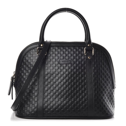 Gucci Microguccissima Medium Dome Bag Black 1 of 11