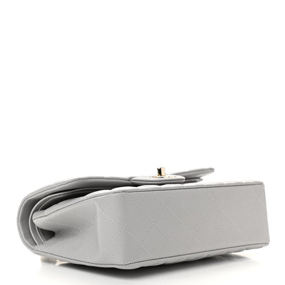 Chanel Caviar Quilted Small Double Flap Grey 4 of 11