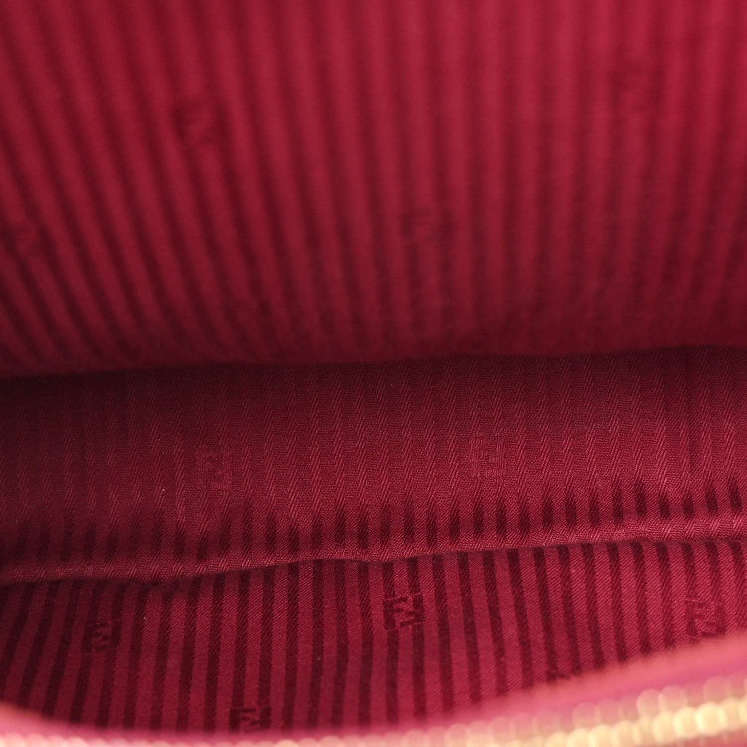 Fendi Vitello Elite Flamingo Regular 2Jours Tote Amarena 5 of 14