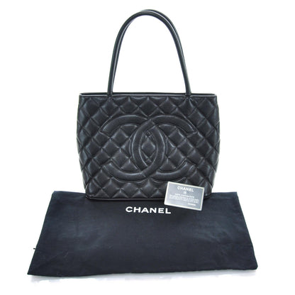 Chanel Caviar Quilted Medallion Tote Black 8 of 8