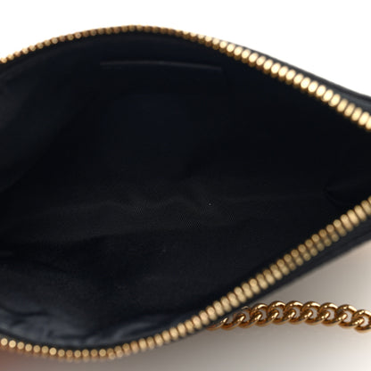 Gucci GG Supreme Monogram Mini Chain Bag Beige Black 7 of 10
