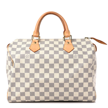Louis Vuitton Damier Azur Speedy 30 1 of 18