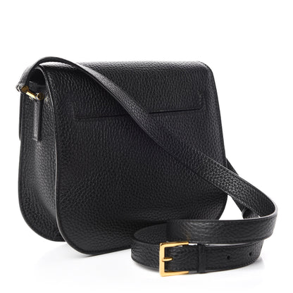 Tom Ford Calfskin Small T Clasp Tara Crossbody Bag Black 3 of 11