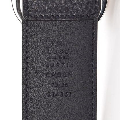 Gucci Dollar Calfskin 40mm Belt Blue 6 of 7