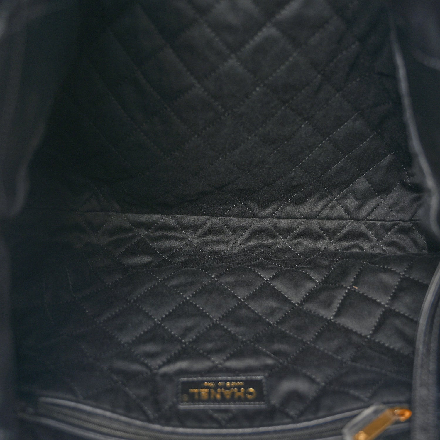 Chanel Shiny Calfskin Quilted Chanel 22 Black 6 of 12