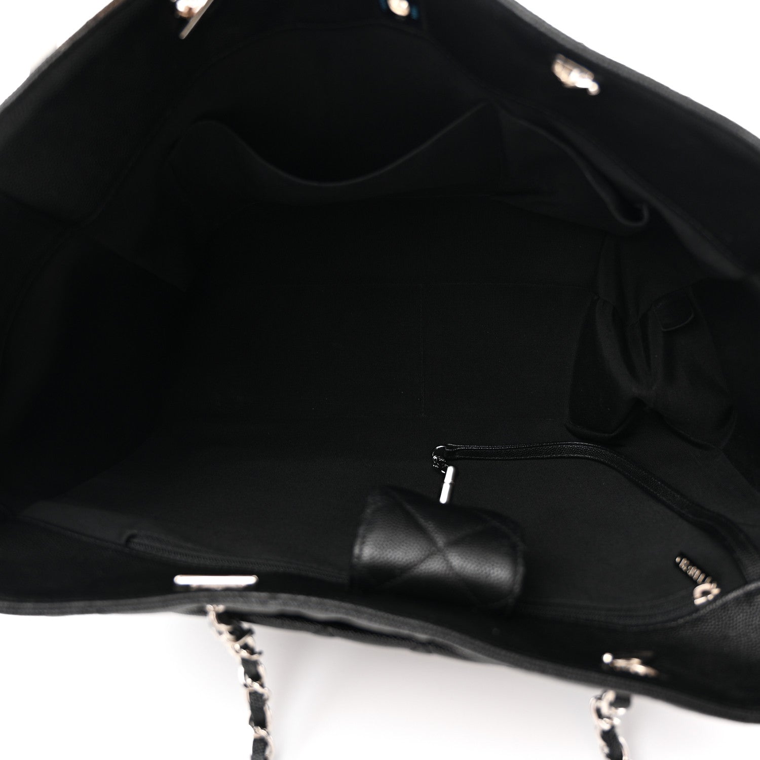 Chanel Caviar Quilted Large Shopping Tote Black 5 of 13