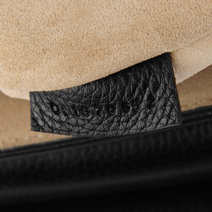 Chloe Suede Calfskin Medium Faye Shoulder Bag Black 7 of 8