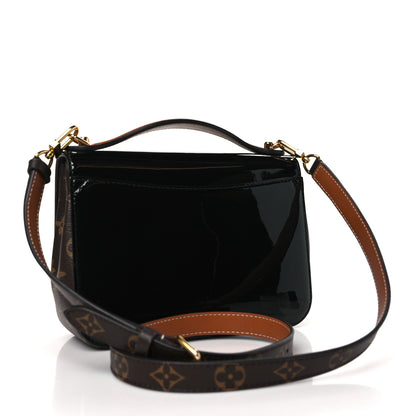 Louis Vuitton Patent Calfskin Monogram Cherrywood BB Black 3 of 8