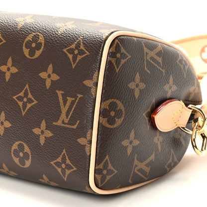 Louis Vuitton Monogram Speedy Bandouliere 20 Pink Orange 8 of 8
