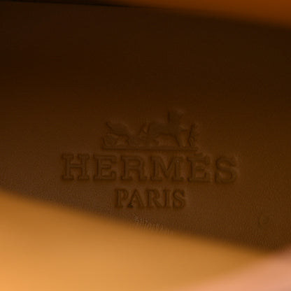 Hermes Heritage Calfskin History Ankle Boots 38 Naturel 7 of 9