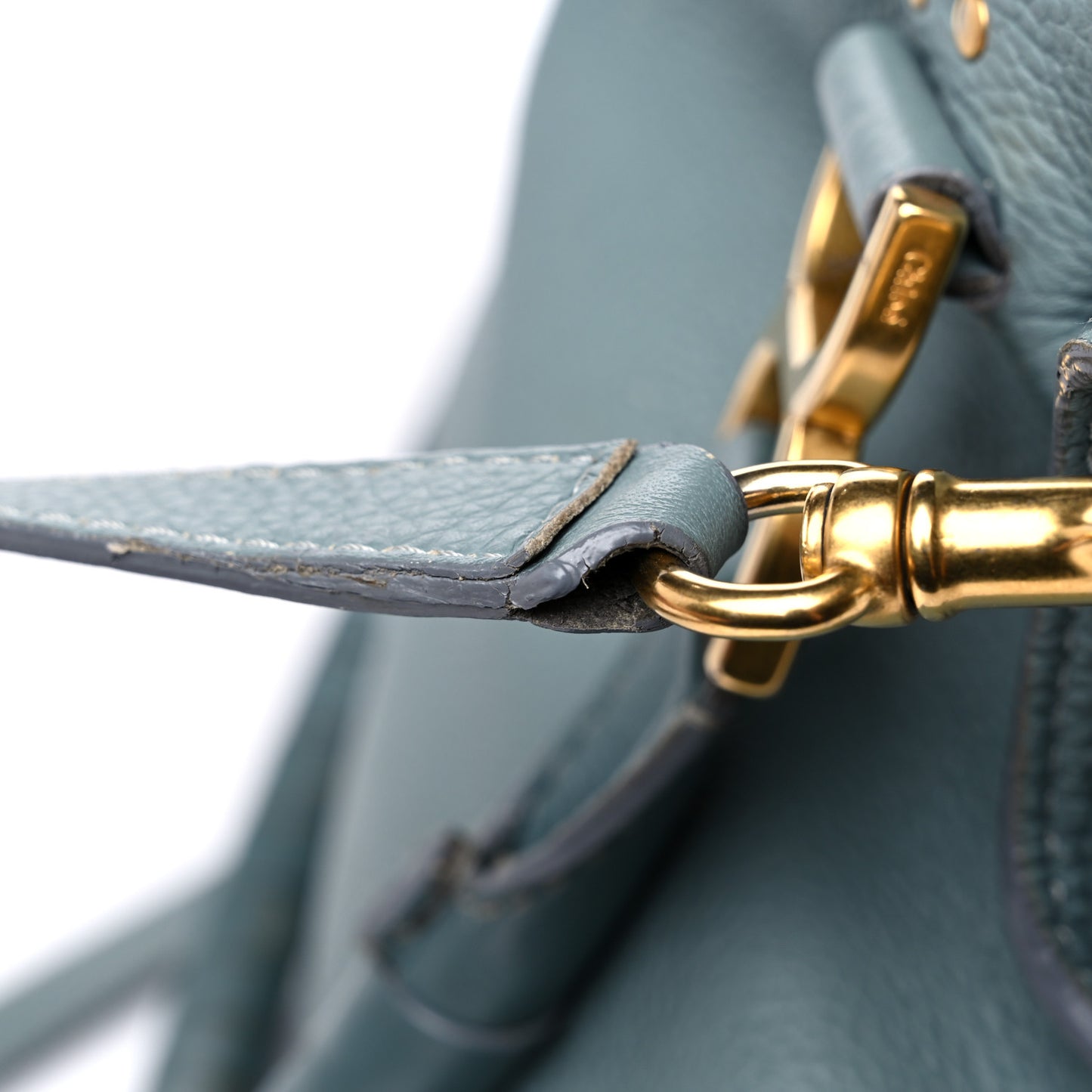 Calfskin Medium Marcie Satchel Cloudy Blue