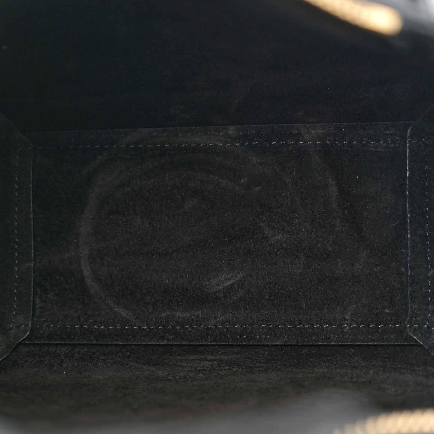 Grained Calfskin Nano Belt Bag Black
