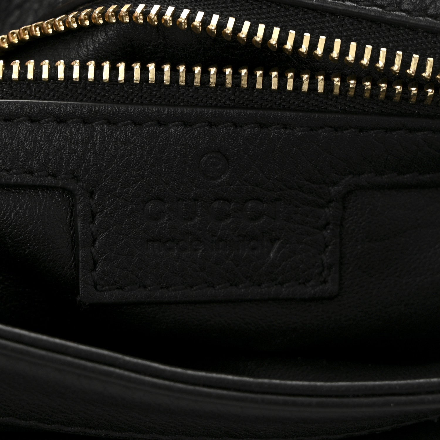 Gucci Roxy Calfskin Studded Medium Blondie Shoulder Flap Bag Black 6 of 11