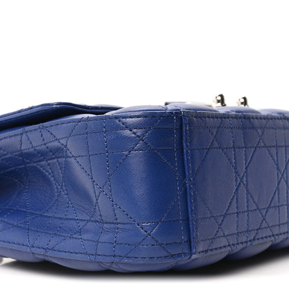 Christian Dior Lambskin Cannage Medium Miss Dior Flap Blue 9 of 10