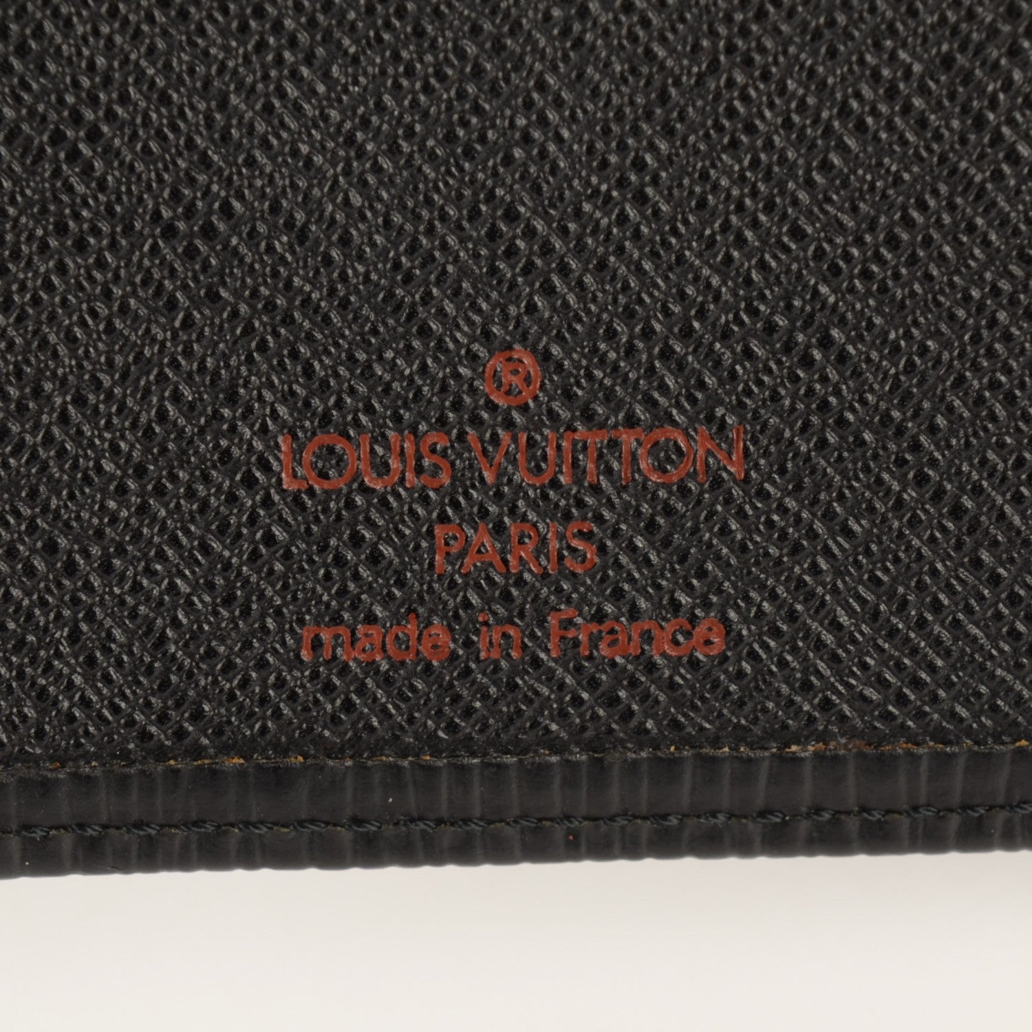 Louis Vuitton Epi French Purse Wallet Black 6 of 7