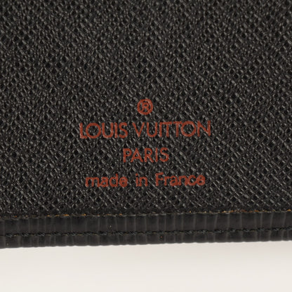 Louis Vuitton Epi French Purse Wallet Black 6 of 7