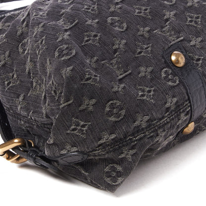 Louis Vuitton Denim Neo Cabby MM Black 6 of 9