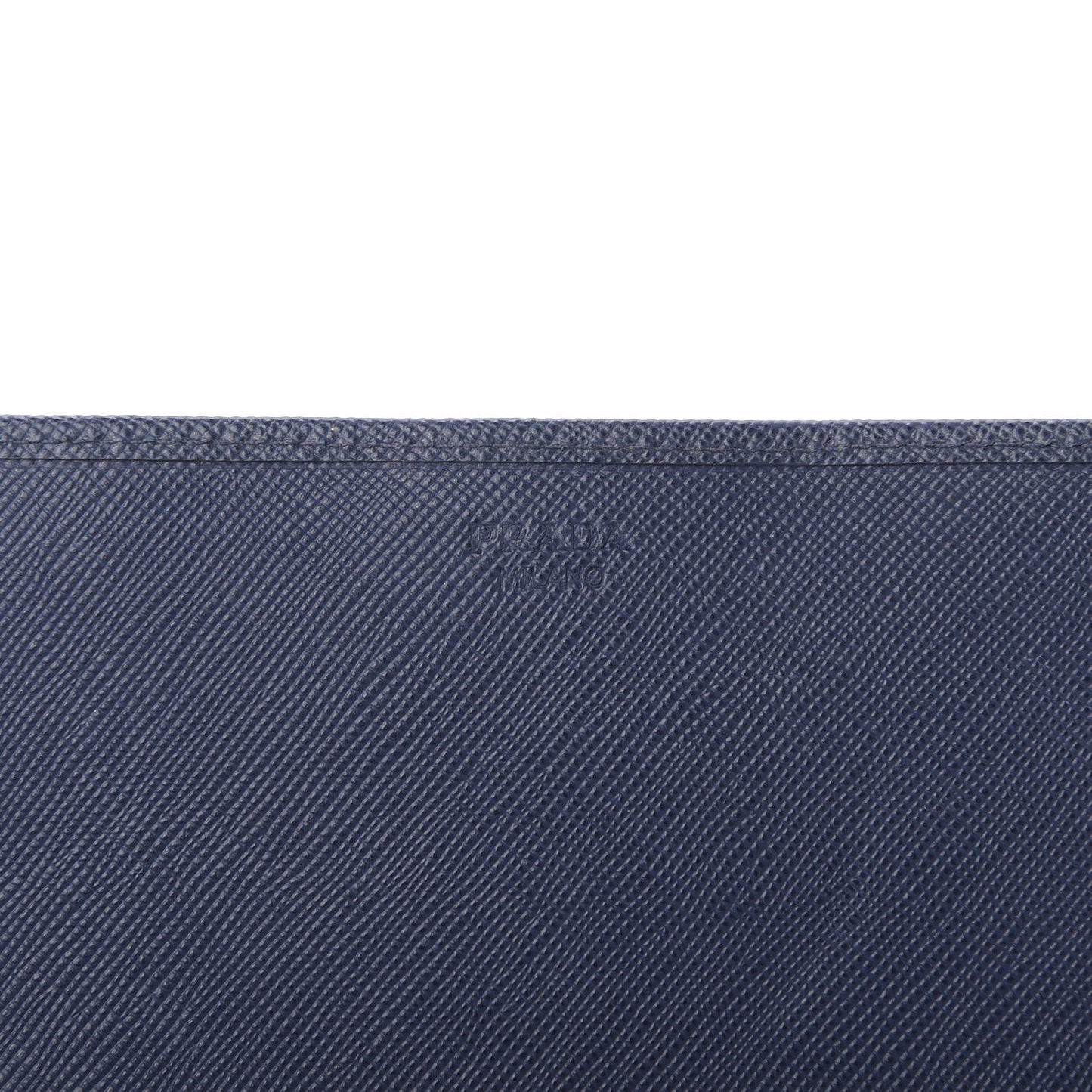 Saffiano Fiocco Bow Flap Wallet Bleuette