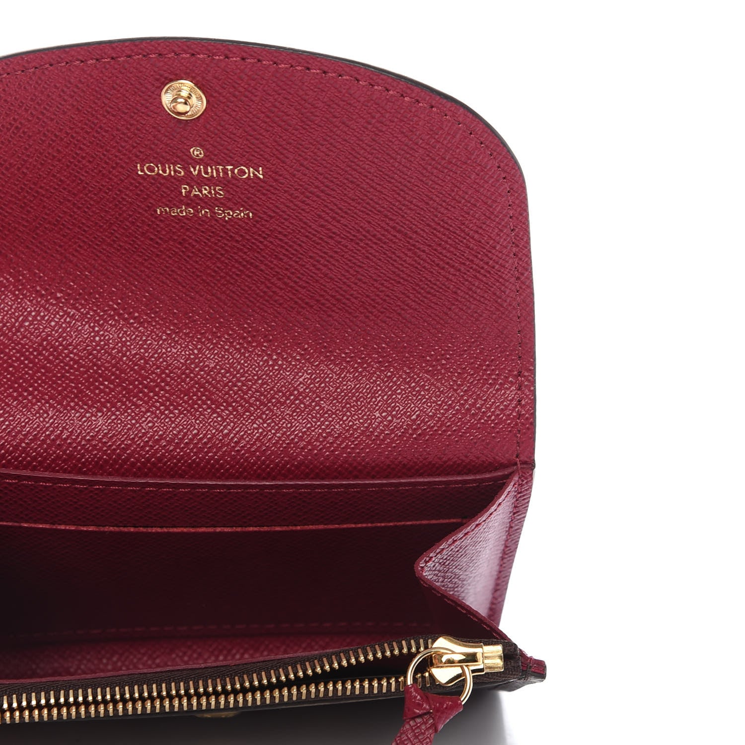 Louis Vuitton Monogram Rosalie Coin Purse Fuchsia 5 of 8