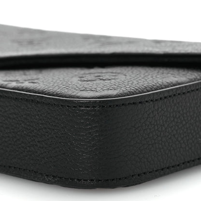 Louis Vuitton Empreinte Pochette Felicie Chain Wallet Black 13 of 13