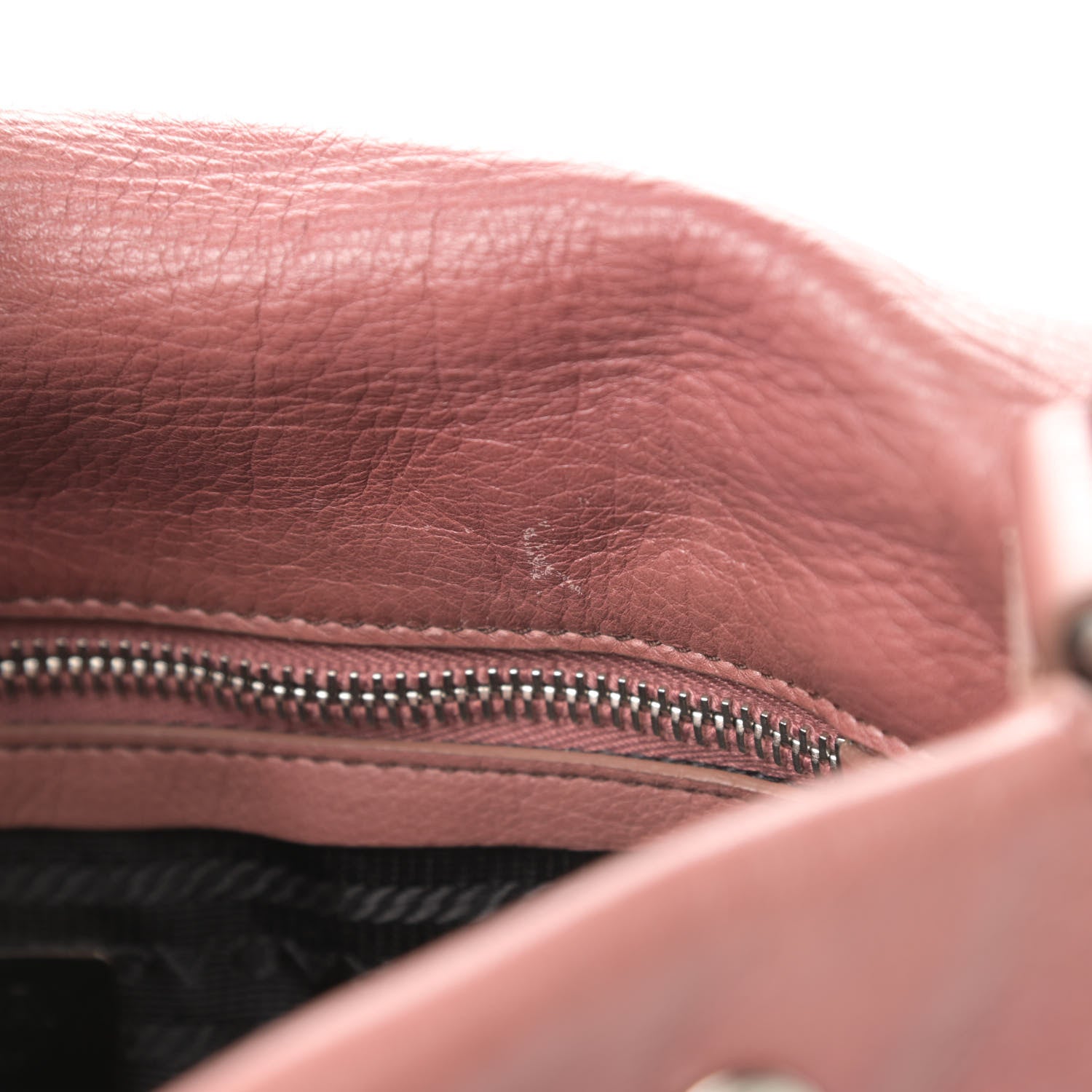 Prada Buffalo Easy Pushlock Flap Shoulder Bag Confetto 15 of 15