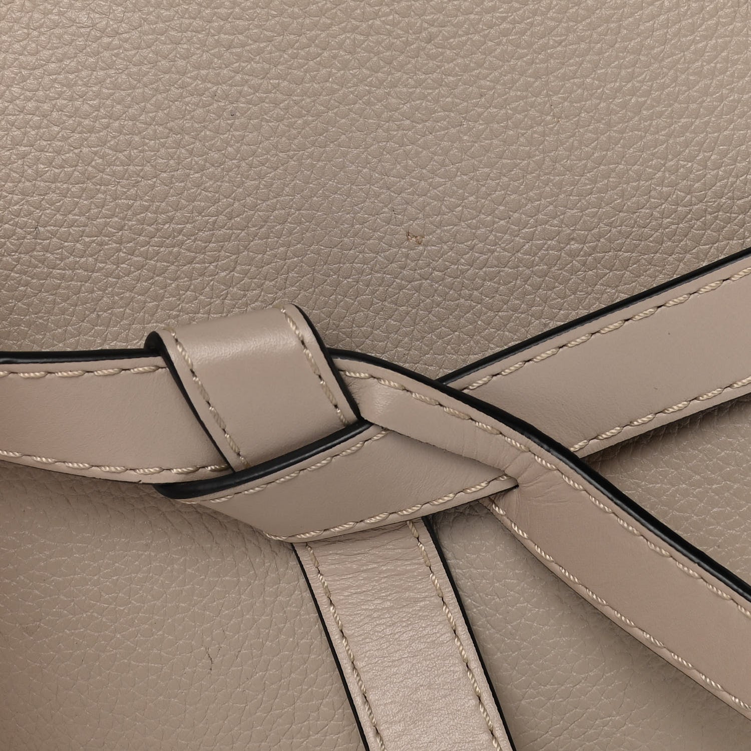 Loewe Calfskin Mini Gate Tote Light Oat 15 of 19