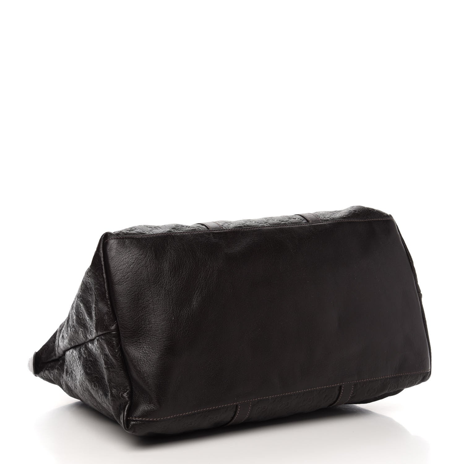 Gucci Guccissima Medium Joy Tote Bag Dark Brown 4 of 11