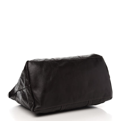 Gucci Guccissima Medium Joy Tote Bag Dark Brown 4 of 11