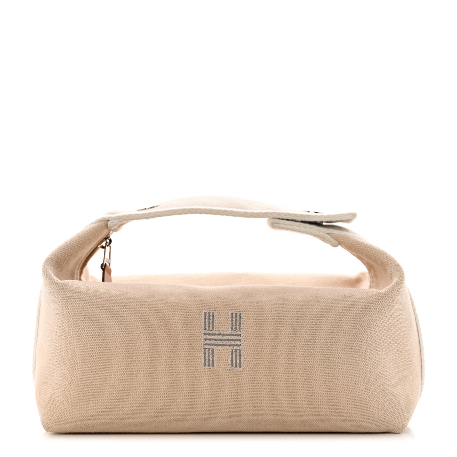 Hermes Canvas Small Bride-A-Brac Pouch Natural 1 of 10