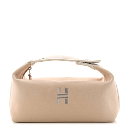 Hermes Canvas Small Bride-A-Brac Pouch Natural 1 of 10