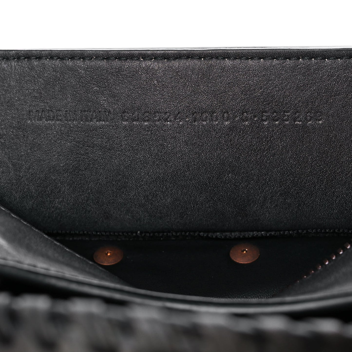 Used Calfskin Rust Hardware Mini Neo Classic City Black