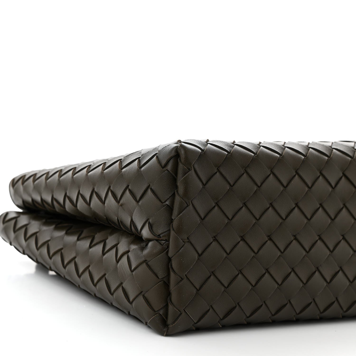 Bottega Veneta Nappa Intrecciato Medium Andiamo Shoulder Bag Kaki 8 of 9