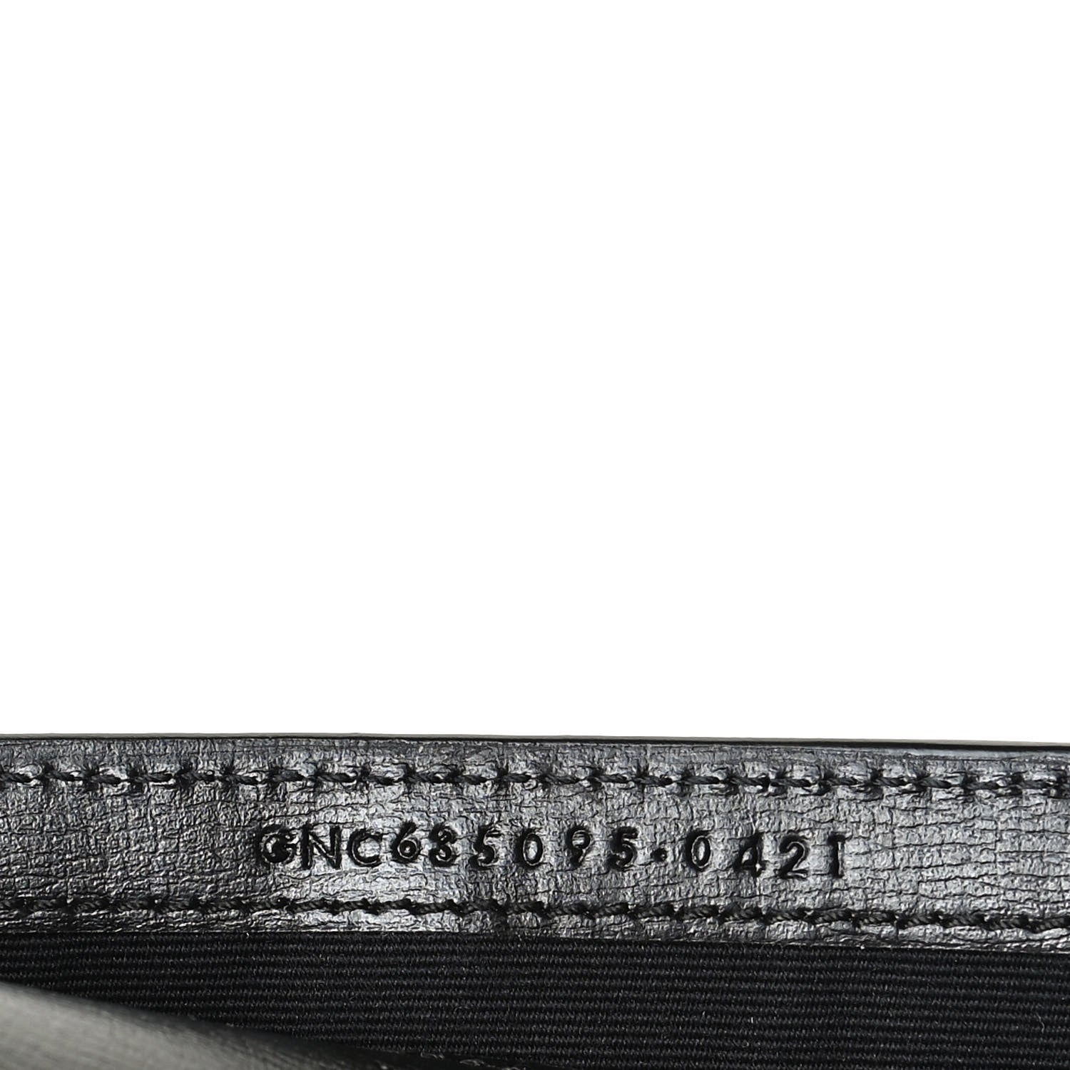 Saint Laurent Smooth Calfskin Monogram Phone Holder Crossbody Black 9 of 13