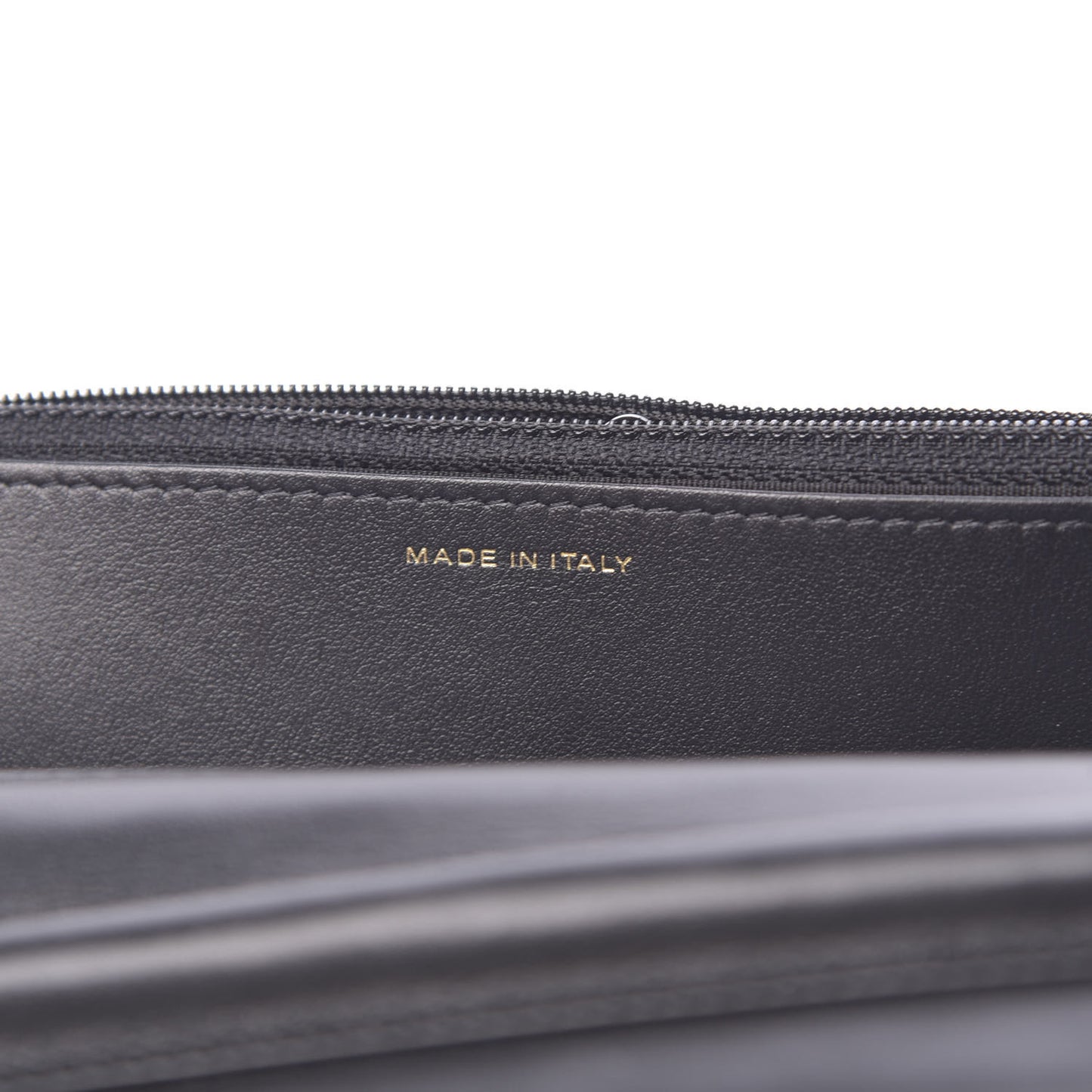 Caviar Camellia Embossed Wallet On Chain WOC Black